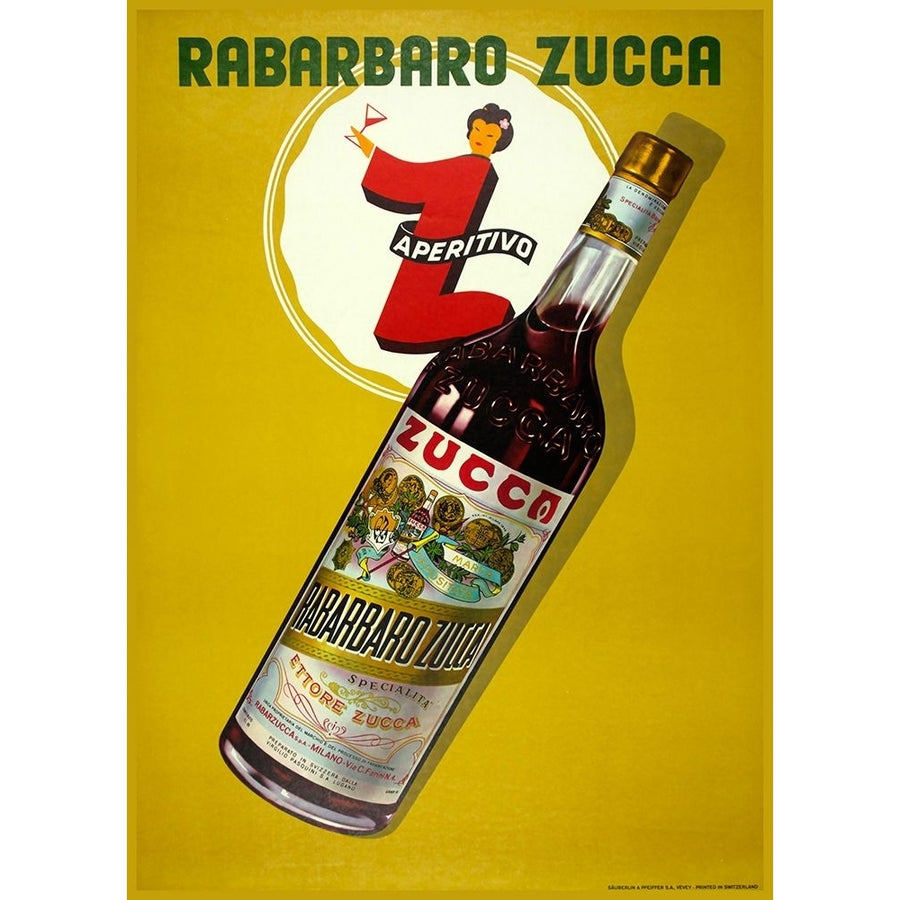 Rabarbaro Zucca Poster Print - Apple Collection Vintage-VARPDXVINAPP183105 Image 1