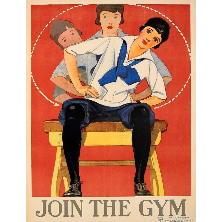 Join the Gym Poster Print - Apple Collection Vintage-VARPDXVINAPP272857 Image 1