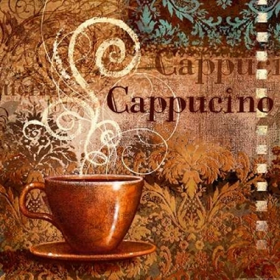 Coffee 2 Cappucino Poster Print by Viv Eisner-VARPDXVIV07 Image 2