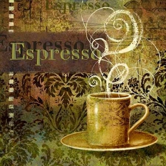 Coffee 3 Espresso Poster Print by Viv Eisner-VARPDXVIV08 Image 1