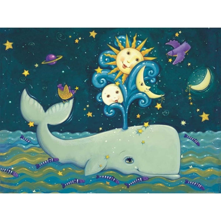 Sunny Whale Poster Print by Viv Eisner-VARPDXVIV42 Image 1