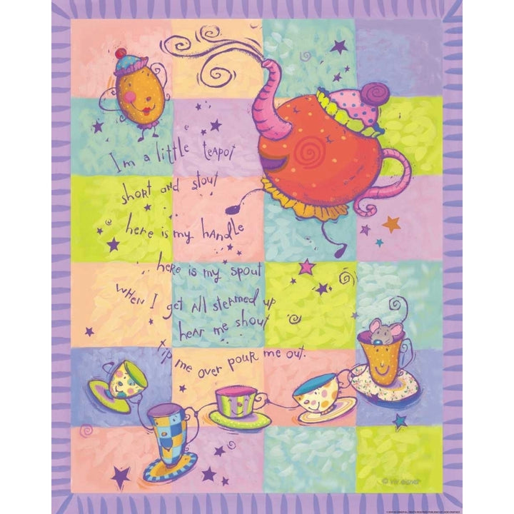 Rhyme 1 Teapot Poster Print by Viv Eisner-VARPDXVIV57 Image 1