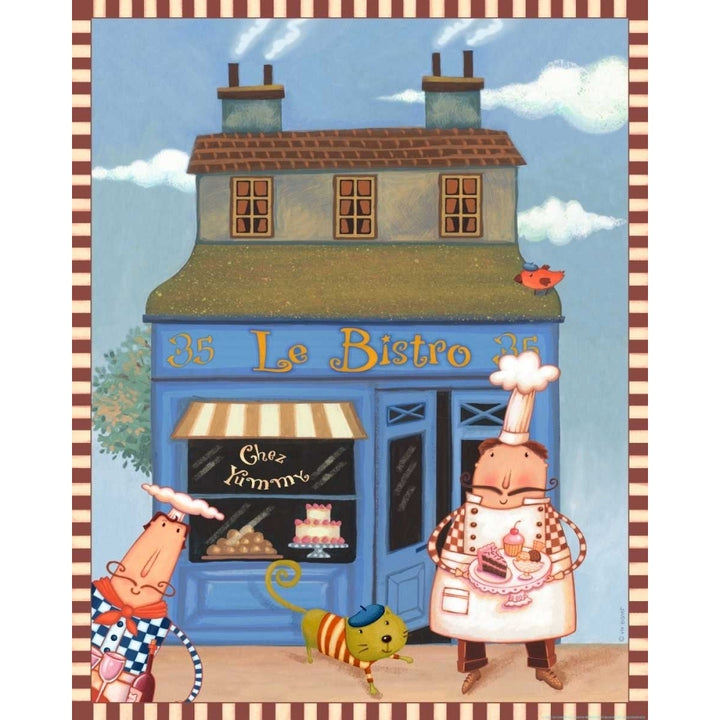 Chef 5 Chez Bistro Poster Print by Viv Eisner-VARPDXVIV49 Image 1