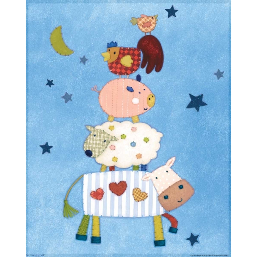 Farm Friends Poster Print by Viv Eisner-VARPDXVIV62 Image 1