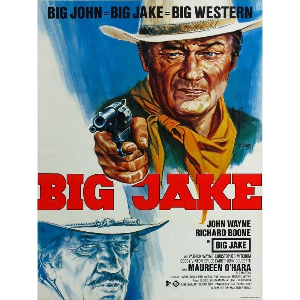 Big Jake Poster Print by Anonymous Anonymous-VARPDXVM113632 Image 1