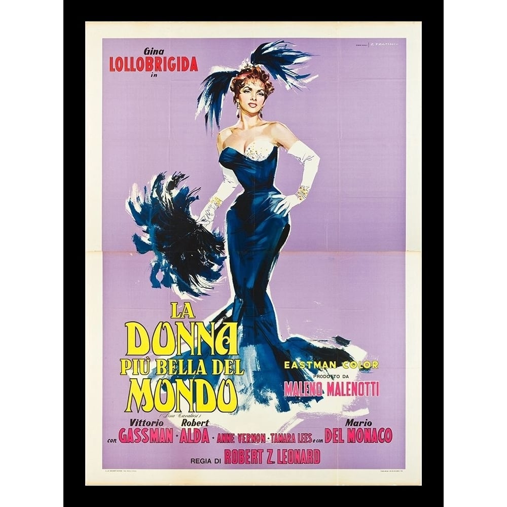 La Donna Piu Bella Del Mondo Poster Print by Anonymous Anonymous-VARPDXVM113648 Image 1