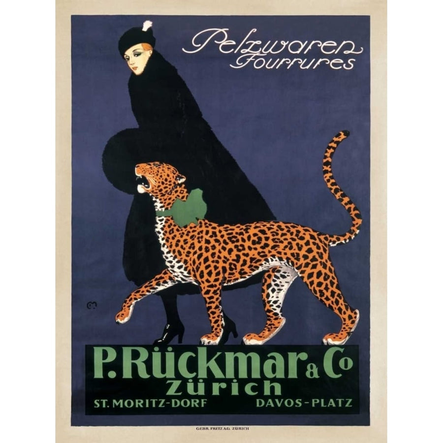 P Rckmar and C- 1910 Poster Print by Ernest Montaut-VARPDXVP4692 Image 1