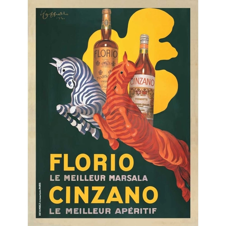 Florio e Cinzano-1930 Poster Print by Leonetto Cappiello-VARPDXVP895 Image 1