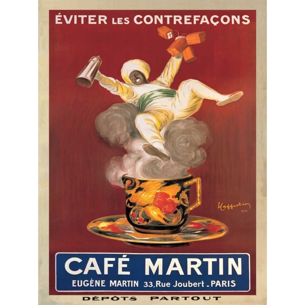 Cafe Martin-1921 Poster Print by Leonetto Cappiello-VARPDXVP891 Image 1