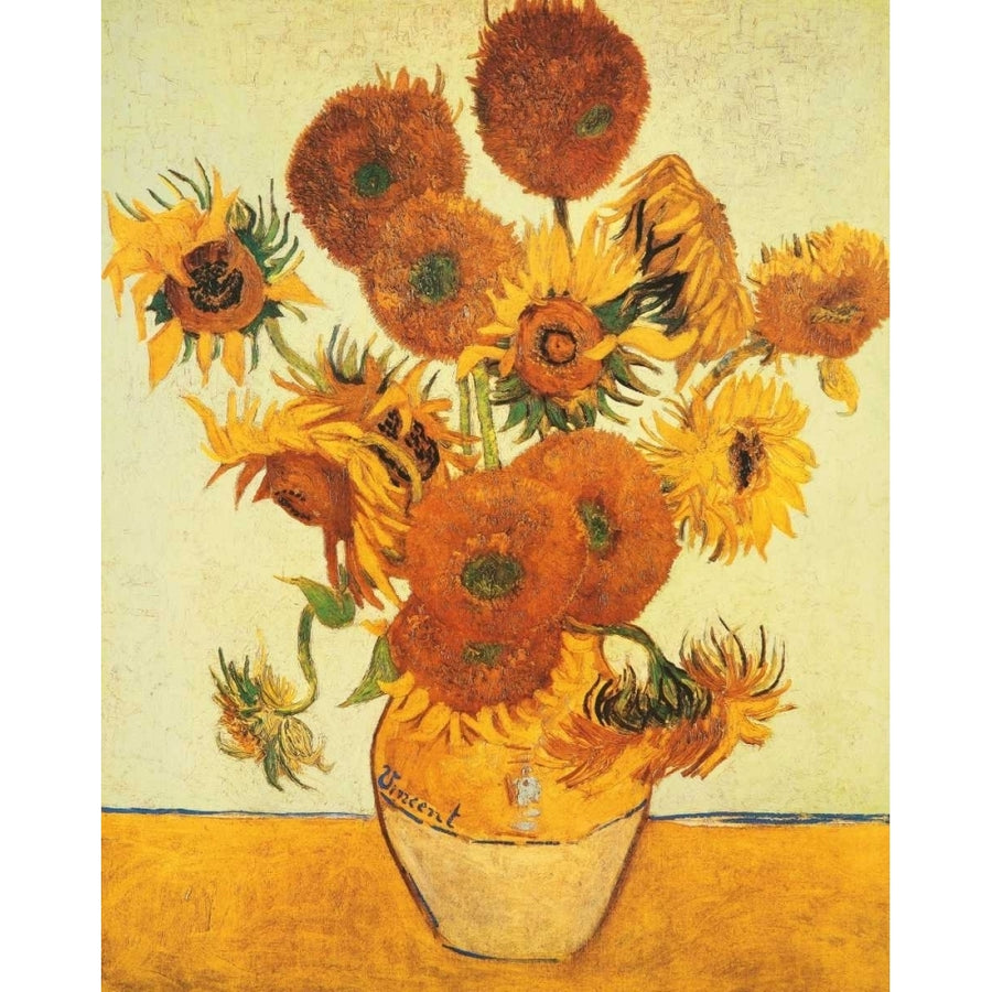 I girasoli Poster Print by Vincent Van Gogh-VARPDXVVG188 Image 1