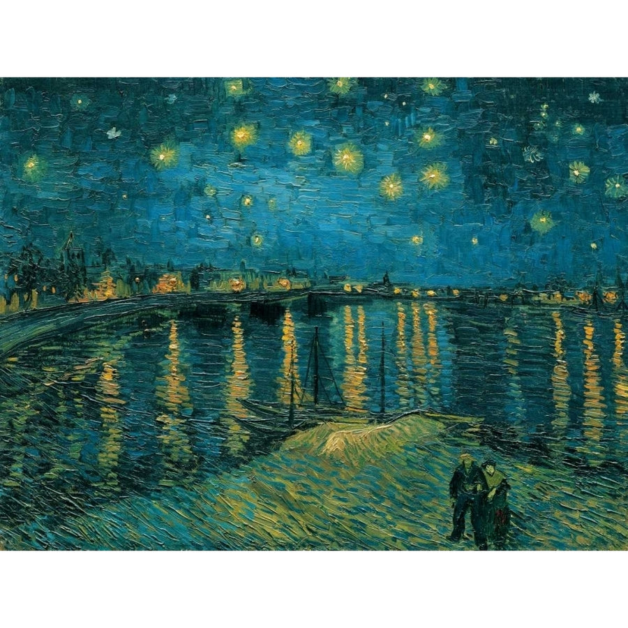 La nuit toile-Arles Poster Print by Vincent Van Gogh-VARPDXVVG2070 Image 1