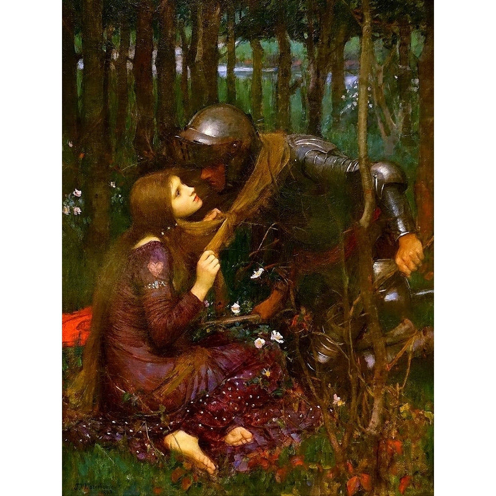 The Beautiful Lady without Pity 1893 Poster Print by John William Waterhouse-VARPDXW1025D Image 1