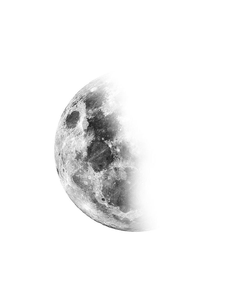 Moon Waning No 2 Poster Print by Brandon Wong-VARPDXW1104D Image 1