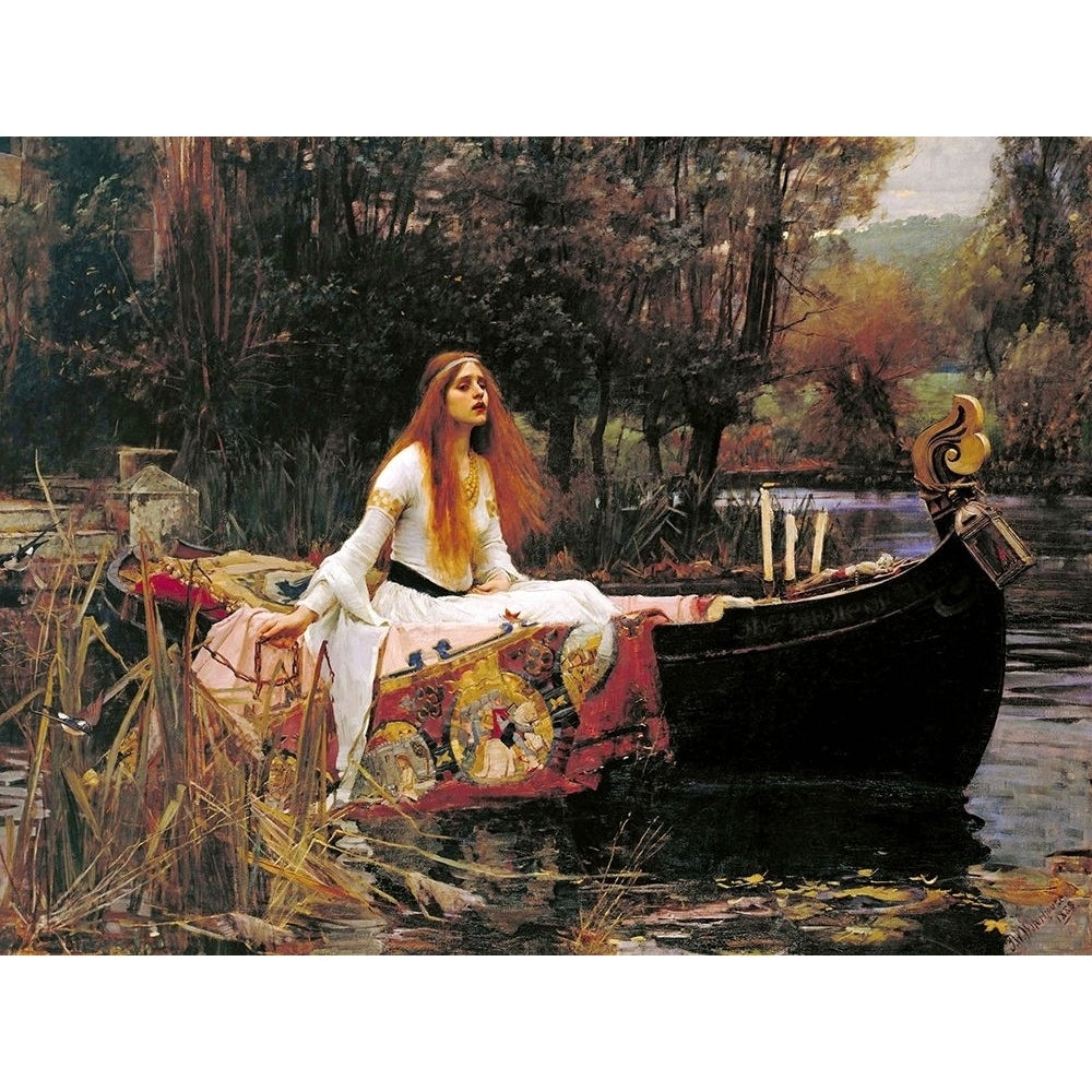 The Lady of Shalott 1888 by John William Waterhouse-VARPDXW1160D Image 1