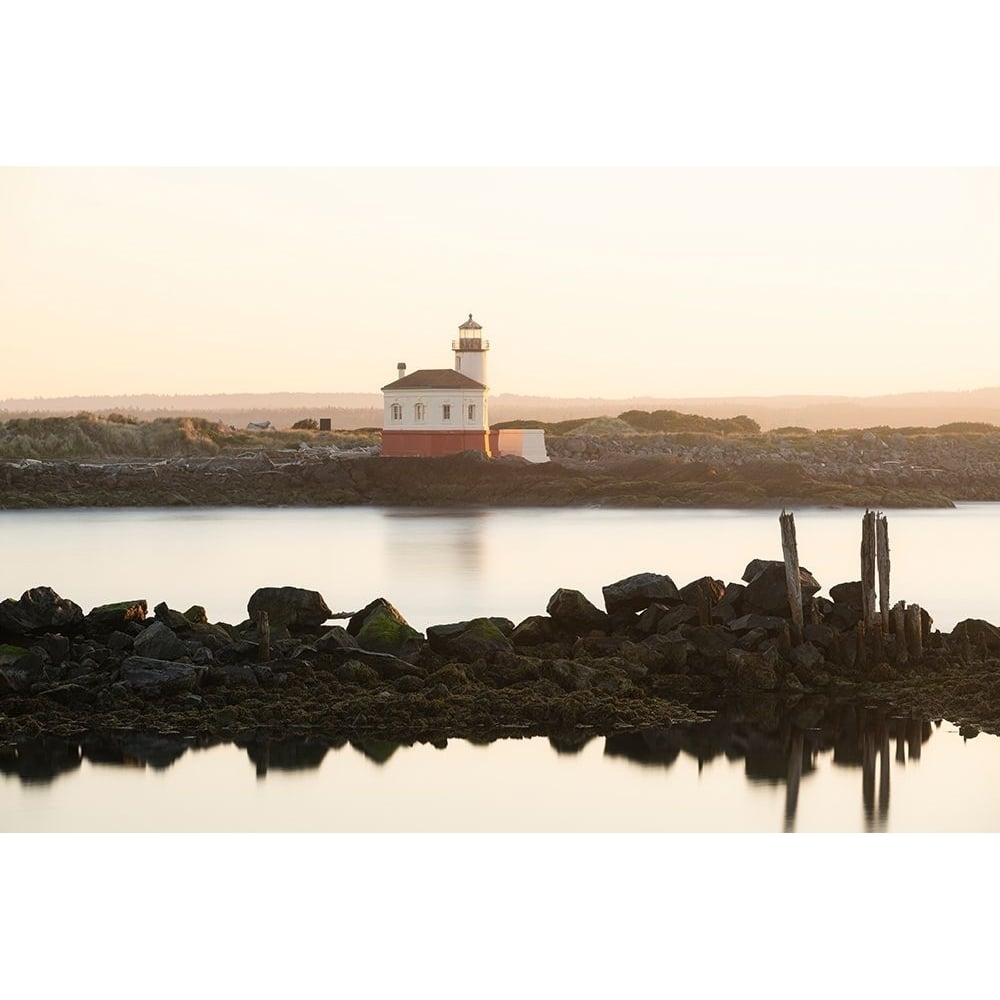 Coquille River Lighthouse Poster Print - Richard Wong-VARPDXW1373D Image 1