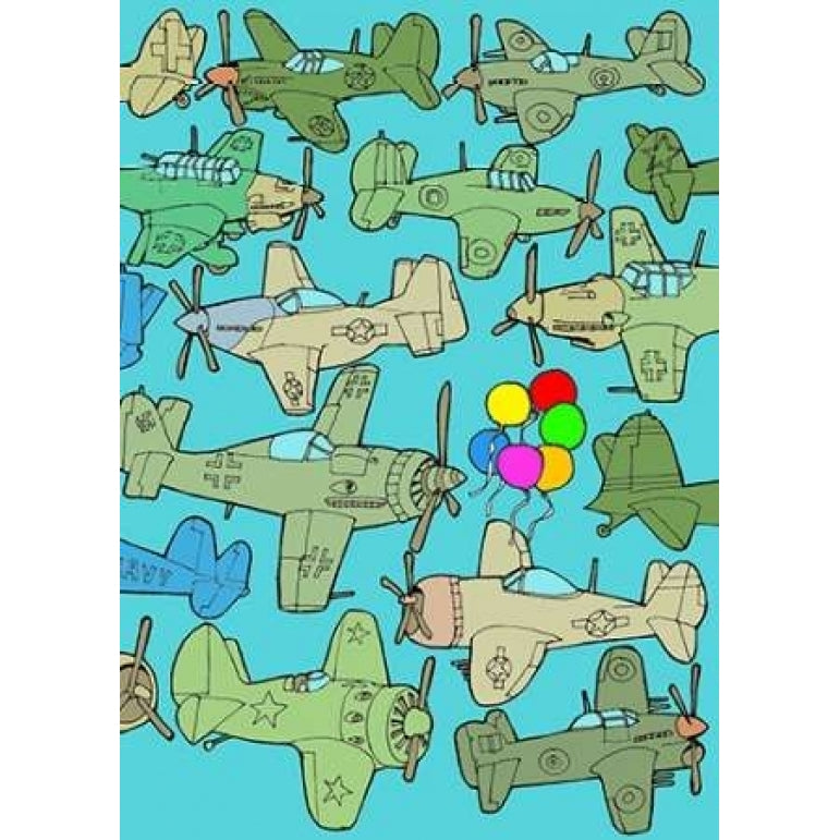 Odd Ones - Balloons Poster Print by Duncan Wilson-VARPDXW592D Image 1