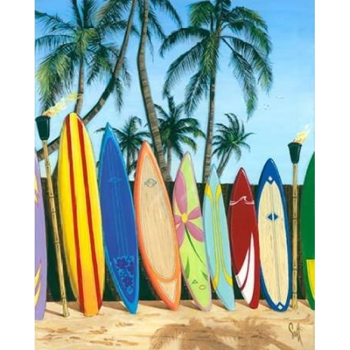 Bunch of Boards Poster Print by Scott Westmoreland-VARPDXW641D Image 1