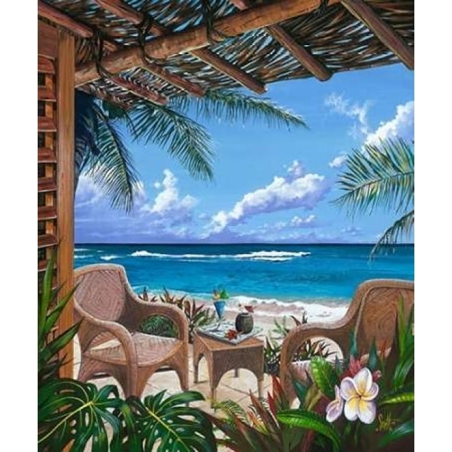 Paradise Porch Poster Print by Scott Westmoreland-VARPDXW662D Image 1