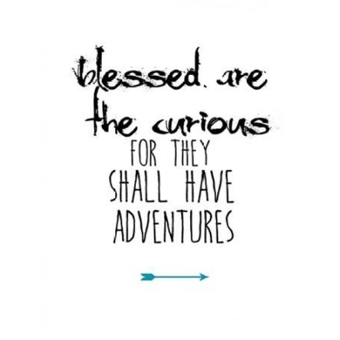 Blessed Are the Curious Poster Print by Jan Weiss-VARPDXW829D Image 2