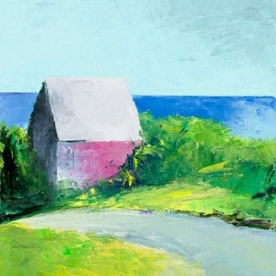 Pink House Poster Print by Martha Wakefield-VARPDXW800D Image 1