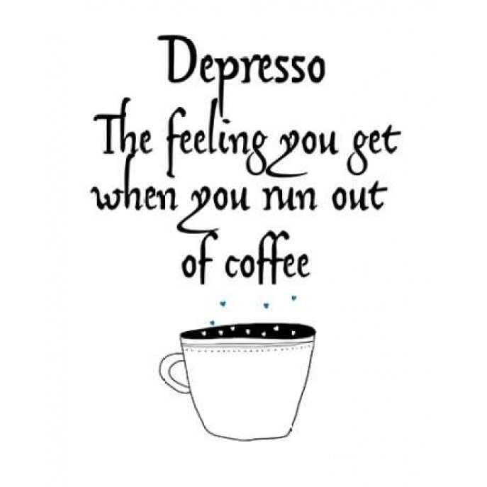 Depresso Poster Print by Jan Weiss-VARPDXW832D Image 2