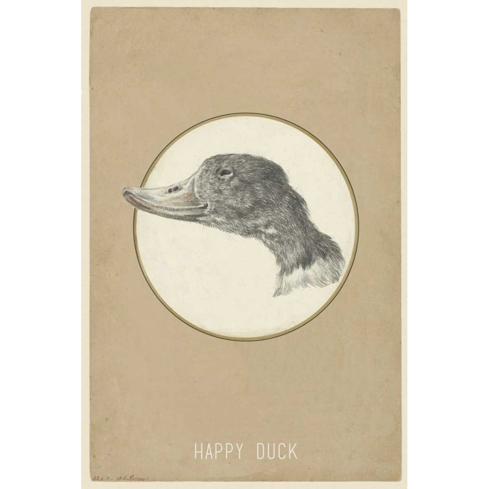 Happy Duck Poster Print by Anne Waltz-VARPDXWE0029 Image 2