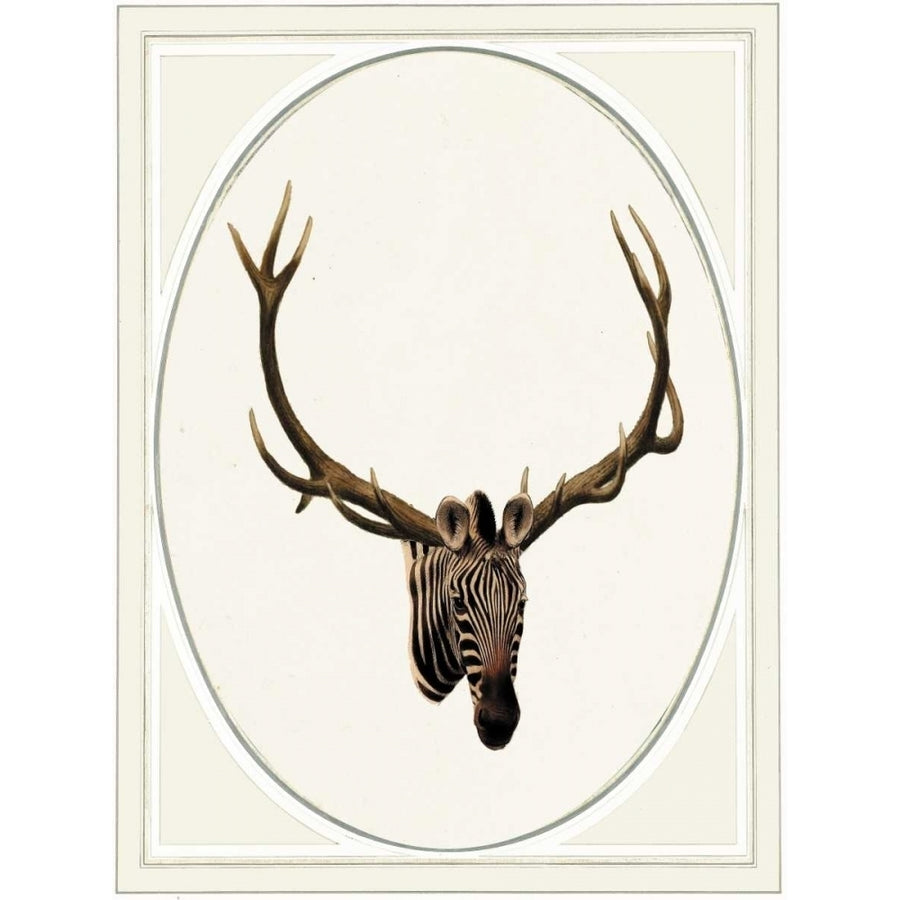 Zebradeer Ii Poster Print by Anne Waltz-VARPDXWE0043 Image 1