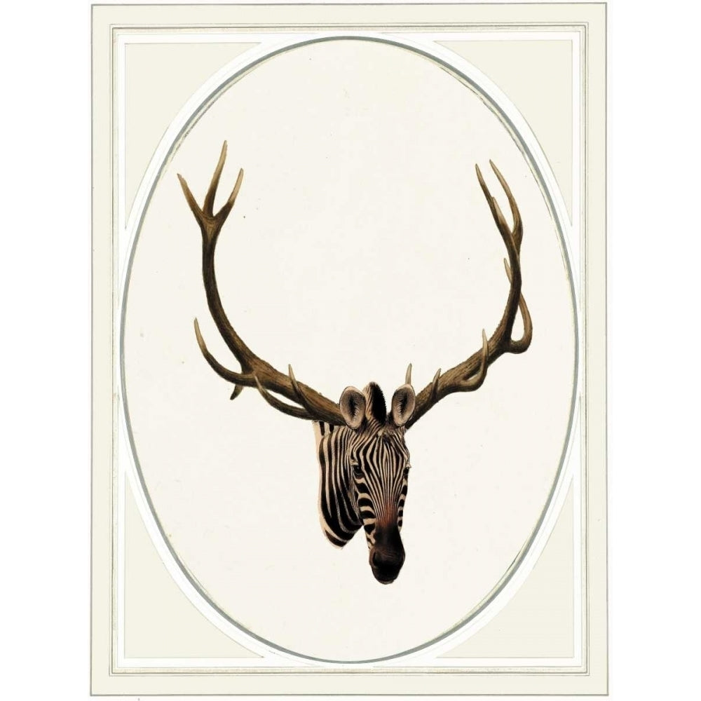 Zebradeer Ii Poster Print by Anne Waltz-VARPDXWE0043 Image 1