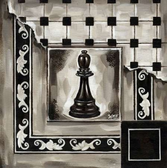 Chess II Poster Print by Wendy Fields-VARPDXWF200768 Image 1