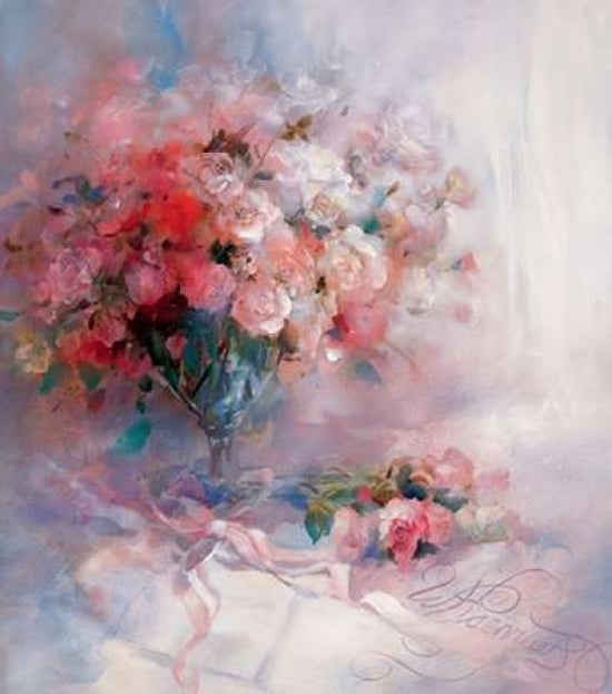 Bouquet of roses Poster Print by Willem Haenraets-VARPDXWH021 Image 1