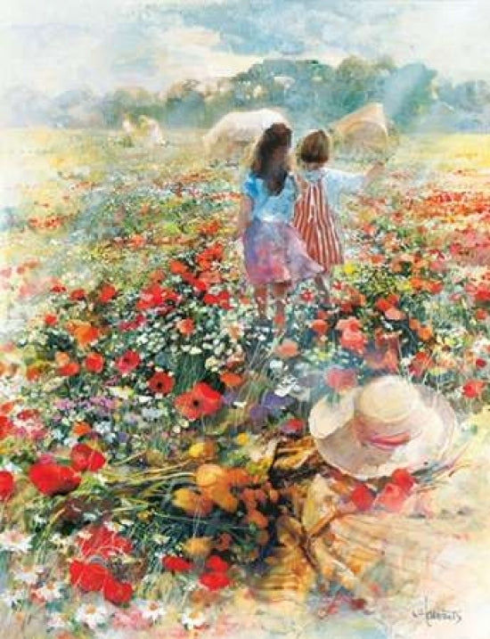 Summer of love Poster Print by Willem Haenraets-VARPDXWH023 Image 1