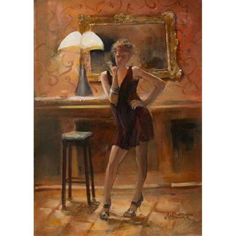 Relaxing at home Poster Print by Willem Haenraets-VARPDXWH200710 Image 1