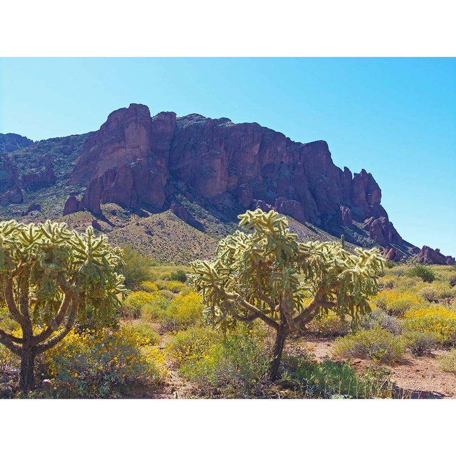 Superstition Mountain III Poster Print by Popcorn Popcorn-VARPDXWJTLAN00036 Image 1