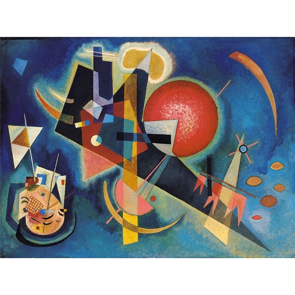 Im Blau Poster Print - Wassily Kandinsky-VARPDXWK2090 Image 1