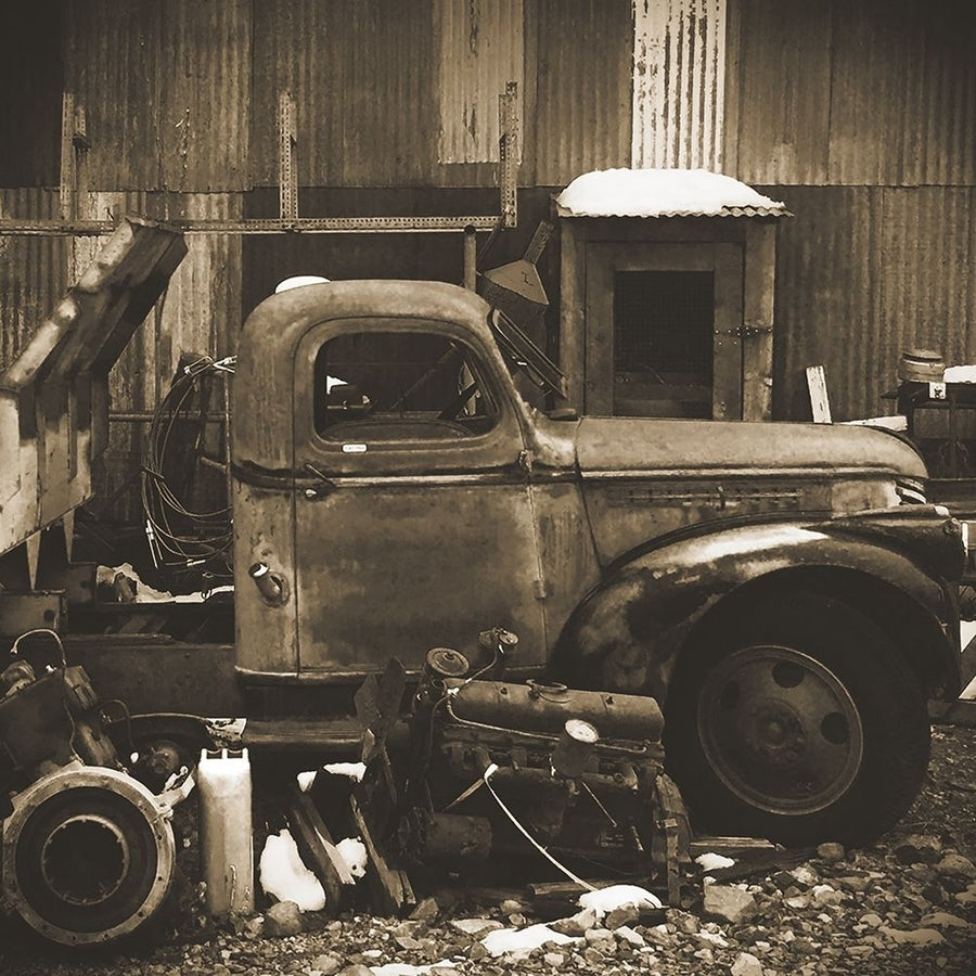 Junkyard D: Sepia Poster Print by Popcorn Popcorn-VARPDXWJTPHO00056 Image 1