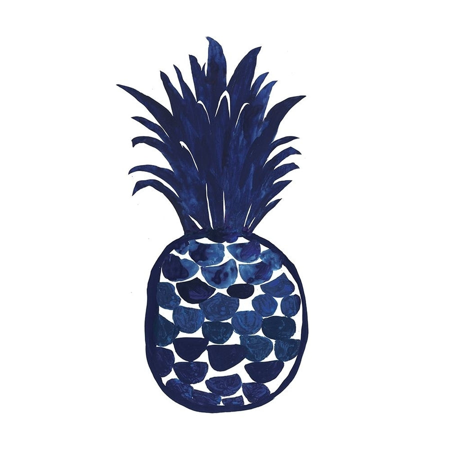 Indigo Pineapple Poster Print by Aimee Wilson-VARPDXWL139AF Image 1