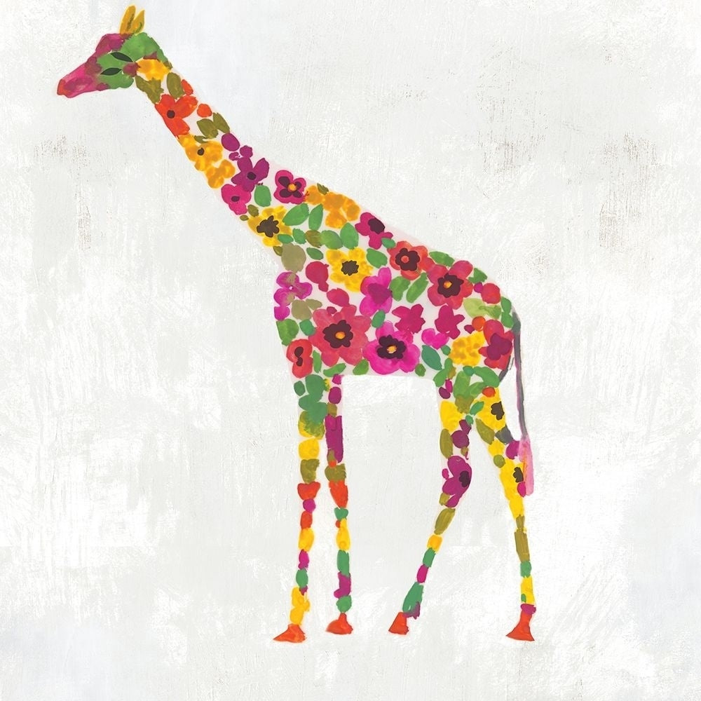 Blooming Giraffe I Poster Print by Aimee Wilson-VARPDXWL322A Image 1