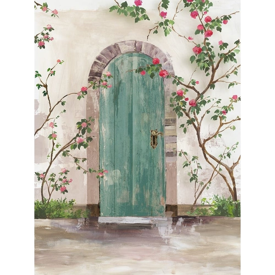 Arch Door with Roses by Aimee Wilson-VARPDXWL444A Image 1