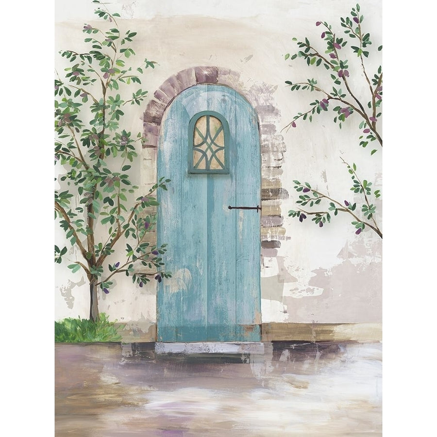 Arch Door with Olive Tree by Aimee Wilson-VARPDXWL445A Image 1