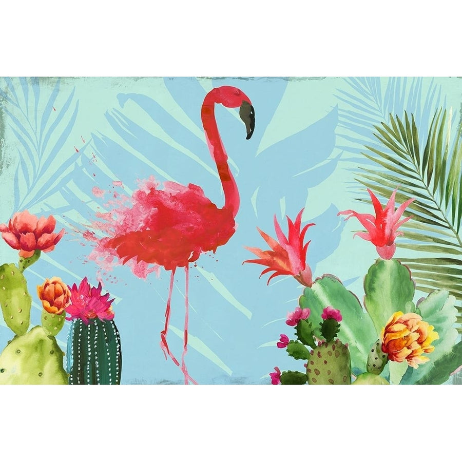 Flamingo in the Mix Poster Print by Aimee Wilson-VARPDXWL223A Image 1