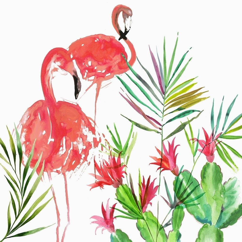 Flamingo Pairing Poster Print by Aimee Wilson-VARPDXWL222A Image 1