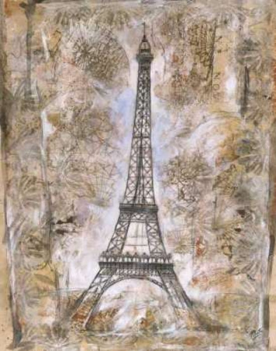 Eiffel Tower Poster Print by Marta G. Wiley-VARPDXWMP102 Image 1