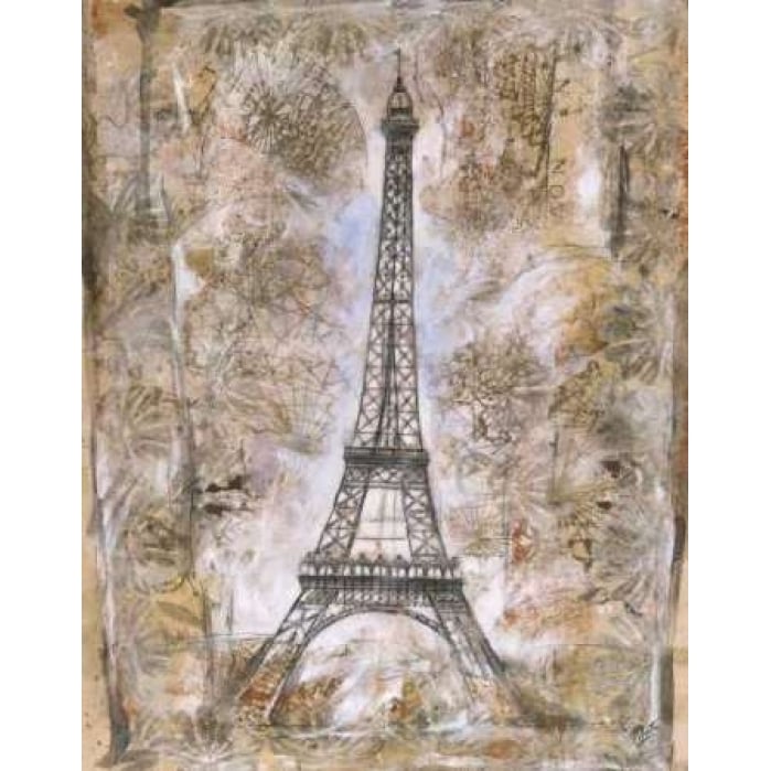 Eiffel Tower Poster Print by Marta G. Wiley-VARPDXWMP102 Image 1