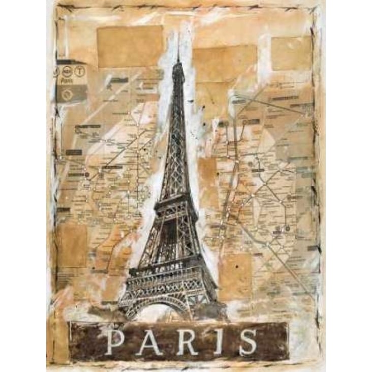 Paris Poster Print by Marta G. Wiley-VARPDXWMP105 Image 2