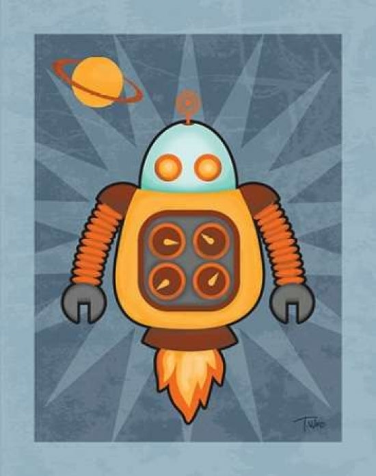 Robot III Poster Print by Teresa Woo-VARPDXWOO102 Image 1