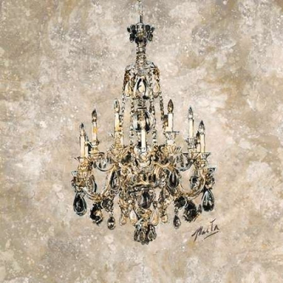 Champagne Chandelier Poster Print by Marta G. Wiley-VARPDXWMP117 Image 2