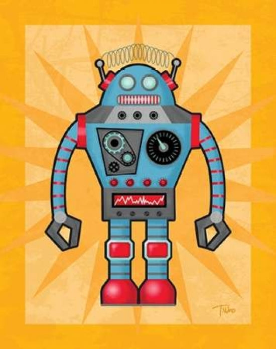 Robot I Poster Print by Teresa Woo-VARPDXWOO100 Image 1