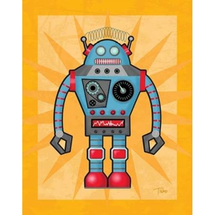 Robot I Poster Print by Teresa Woo-VARPDXWOO100 Image 1