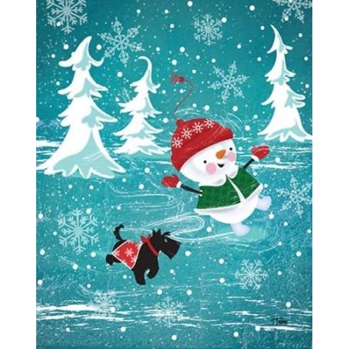 Frosty and Fab I Poster Print by Teresa Woo-VARPDXWOO112 Image 2