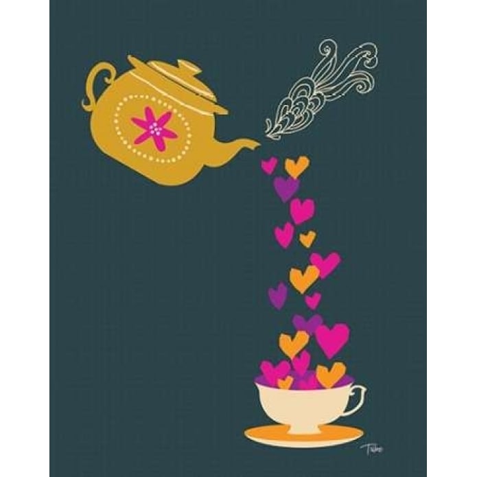 Tea Love Poster Print by Teresa Woo-VARPDXWOO164 Image 1